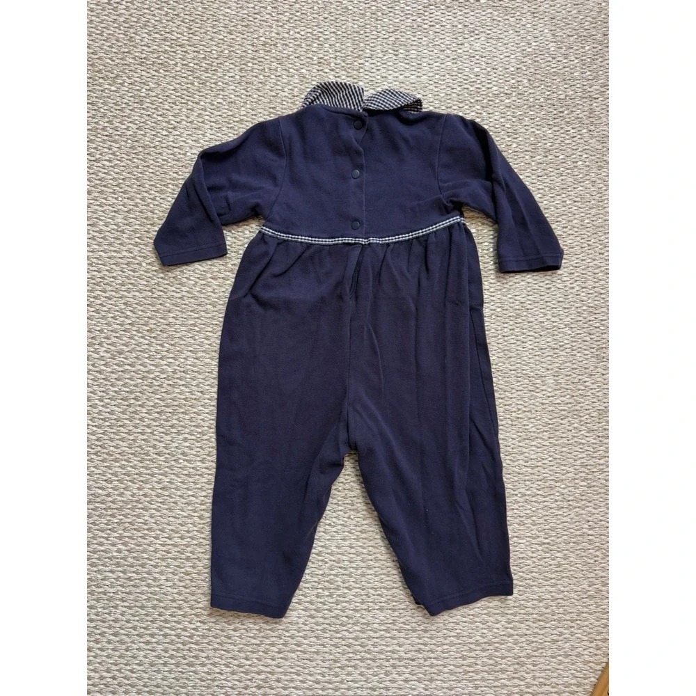 Gymboree vintage rainbow tag romper jumper nautical 18-24 Months 90's Y2K